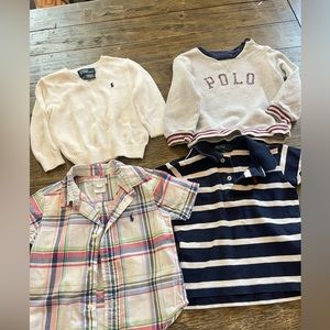 Ralph Lauren sweaters shirts baby